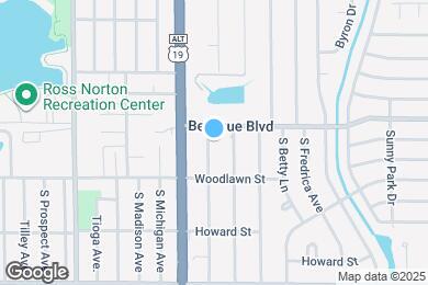 Map image of the property - 1461 S Jefferson Ave