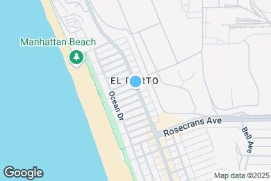 Map image of the property - Manhattan Beach Motel
