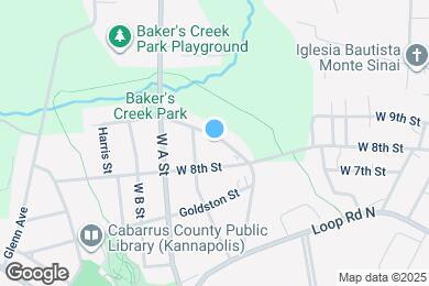 Map image of the property - 861 Oval St