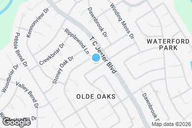 Map image of the property - 3410 Amber Forest Dr