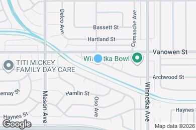 Map image of the property - 20252 Archwood St