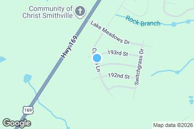 Map image of the property - 19200 Corbyn Ln