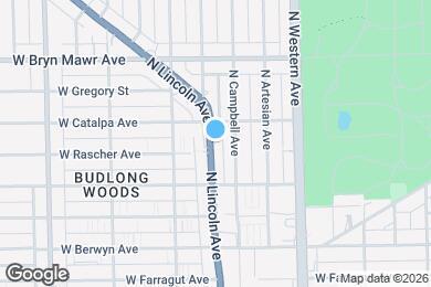 Map image of the property - 5441/2 N Lincoln Ave