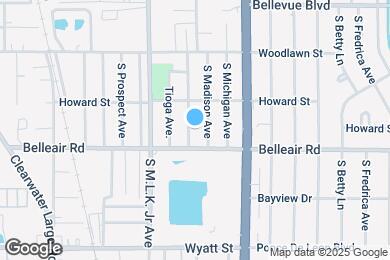 Map image of the property - 1579 S Washington Ave