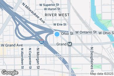 Map image of the property - 849 W Ohio St