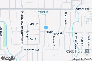 Map image of the property - 1200 Valentine St