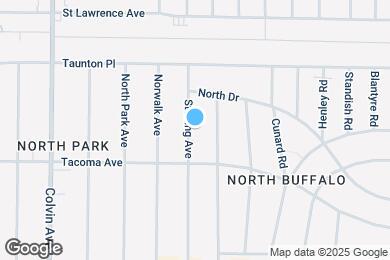 Map image of the property - 279 Sterling Ave