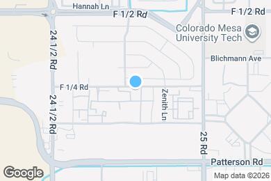 Map image of the property - 623 Canyon Vista Way
