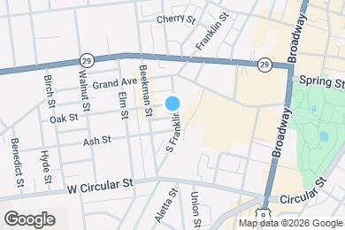 Map image of the property - 53 S Franklin St