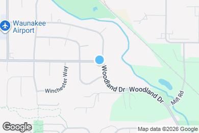 Map image of the property - 5849 Woodland Dr