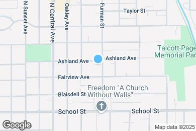 Map image of the property - 726 Furman St