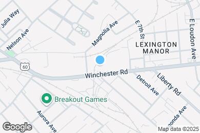 Map image of the property - 801 Winchester Rd