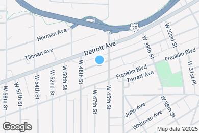 Map image of the property - 4609 Clinton Ave