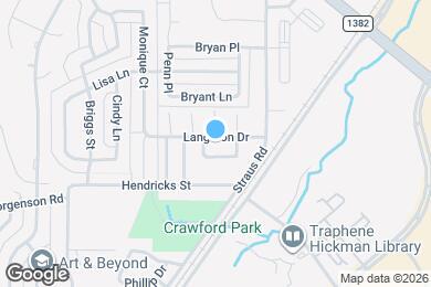 Map image of the property - 548 Langston St