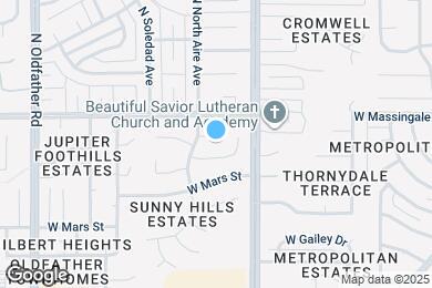 Map image of the property - 3871 W Jubilee Pl