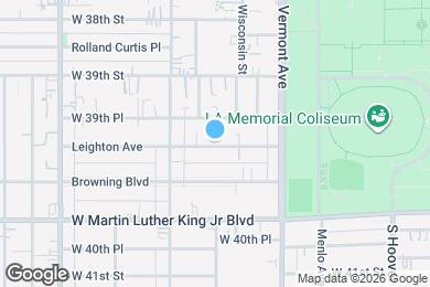 Map image of the property - 1087 Leighton Ave