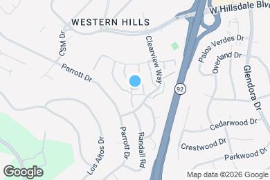 Map image of the property - 10 Crippleridge Ct