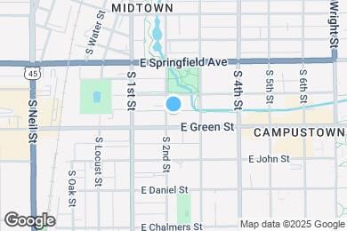 Map image of the property - 202 E. Green St by Bankier Apartments