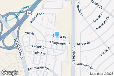 Map image of the property - 2467 Dorset Dr