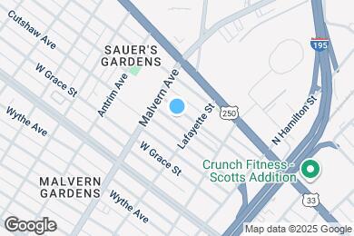 Map image of the property - 4011 Augusta Ave