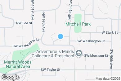 Map image of the property - 9610 SW Washington Pl