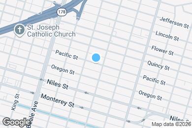 Map image of the property - 1169 Pacific St