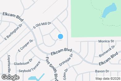 Map image of the property - 2011 E Prairie Cir