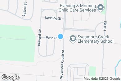 Map image of the property - 485 Sycamore Creek St