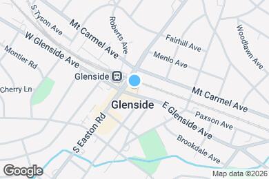 Map image of the property - 17 E Glenside Ave