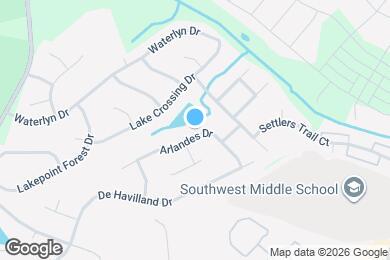 Map image of the property - 14436 Arlandes Dr