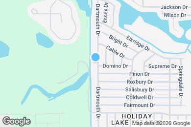 Map image of the property - 1741 Dartmouth Dr
