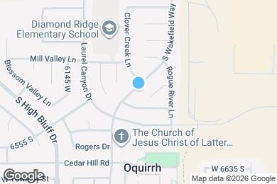 Map image of the property - 6435 S Wakefield Way