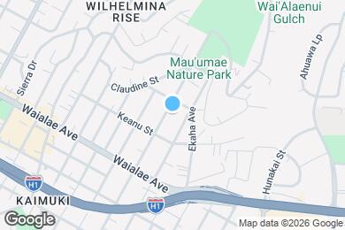 Map image of the property - 1343 16th Ave