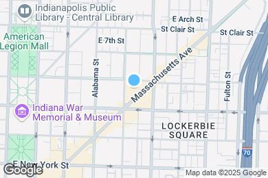 Map image of the property - 530 Massachusetts Ave