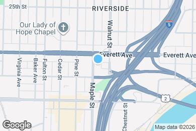 Map image of the property - 2715 Maple St