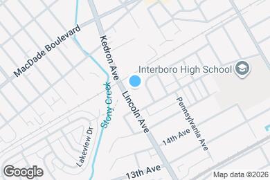 Map image of the property - 1629 Lincoln Ave