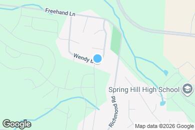 Map image of the property - 1836 Wendy Blvd