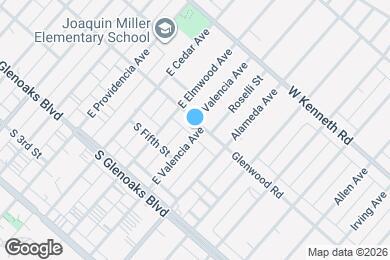 Map image of the property - 825 S 6th St