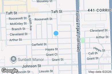 Map image of the property - 1300 N 64th Ave