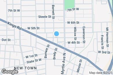 Map image of the property - 1339 Hart St