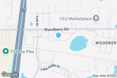 Map image of the property - 2403 Lake Woodberry Cir