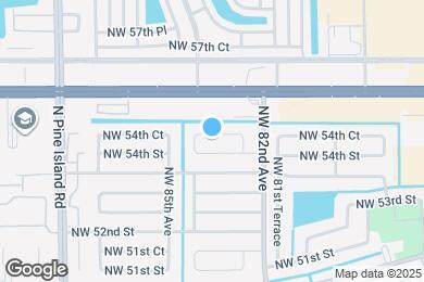 Map image of the property - 8310 NW 54th Ct