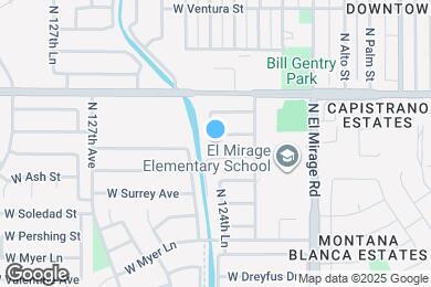 Map image of the property - 12437 W Willow Ave