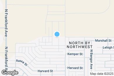 Map image of the property - 1305 N Clinton Ave