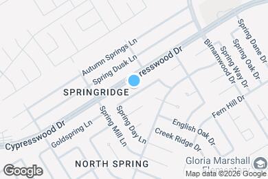 Map image of the property - 2535 Goldspring Ln