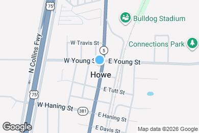 Map image of the property - 406 N Denny St