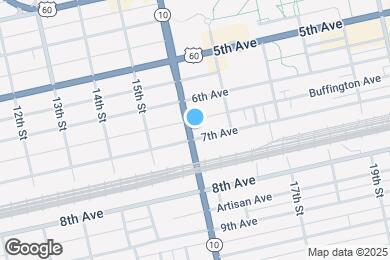 Map image of the property - 628 Hal Greer Blvd