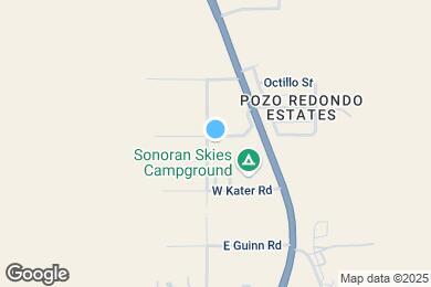 Map image of the property - 580 N Mesquite Ln