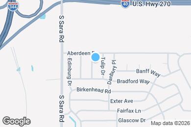 Map image of the property - 916 Hyacinth Hollow Dr