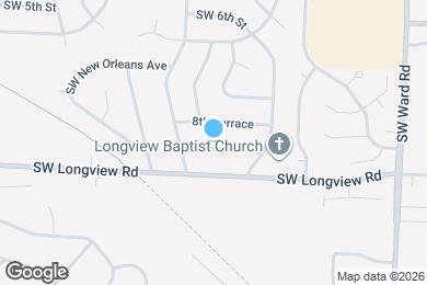 Map image of the property - 1502 SW 9th St